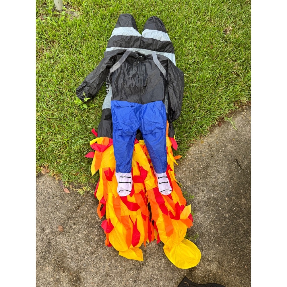 Morph Inflatable Jetpack Rocket Costume Kids Blast Off Halloween Fun
